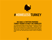 Tablet Screenshot of homelessturkey.com